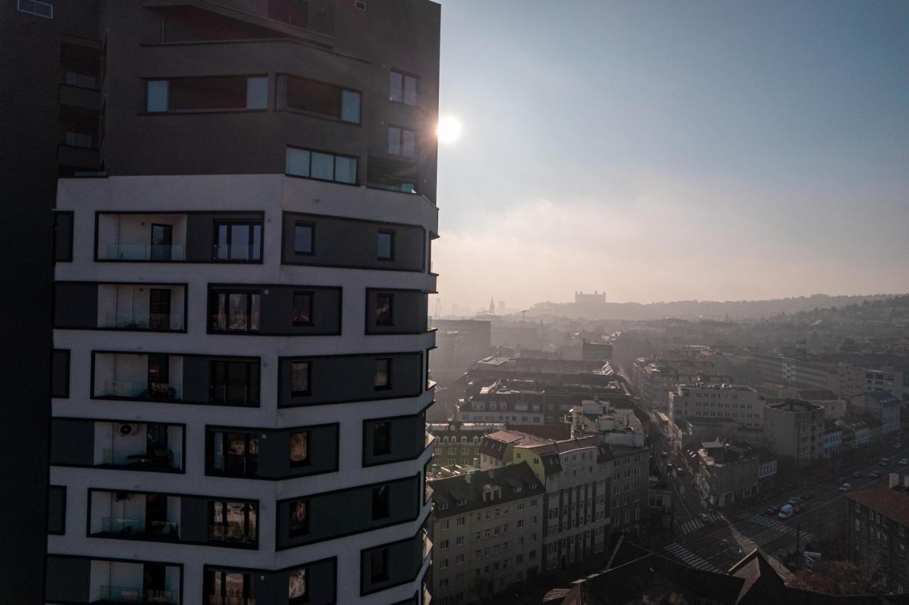 Lam Premiere - Ac - Awesome View In Bratislava Daire Dış mekan fotoğraf